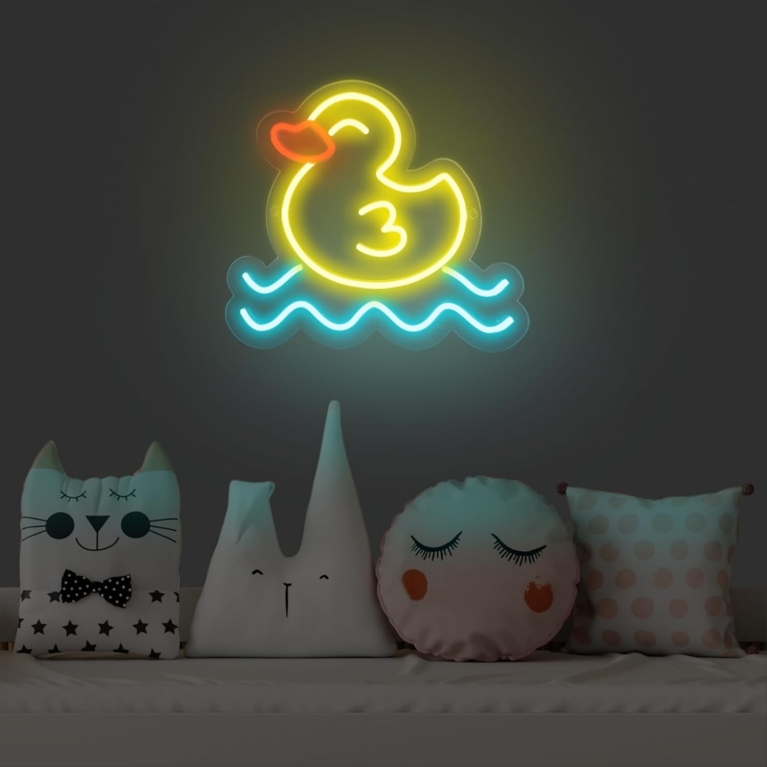 Enten-Neonschild LED-Wandkunst – Baby Nursery Wall Lights Bewertung und Preis